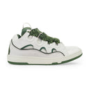 WHITE/BROWN CURB SNEAKERS