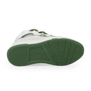 WHITE/BROWN CURB SNEAKERS