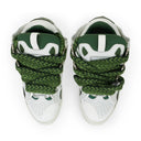 WHITE/BROWN CURB SNEAKERS