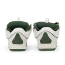 WHITE/BROWN CURB SNEAKERS