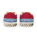 RED/MULTICOLOR MELTED LOW VULCANIZED SNEAKERS