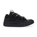 BLACK/BLACK CURB SNEAKERS
