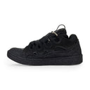 BLACK/BLACK CURB SNEAKERS