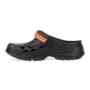BLACK X SUICOKE MOK MOCASSINS CURB SLIDES