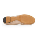 BEIGE BALLERINA AVEC MELODIE BIJOUX FLATS