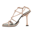 PINK STRAPLIGHT SANDAL À TALONS 110MM HEELS