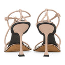 PINK STRAPLIGHT SANDAL À TALONS 110MM HEELS