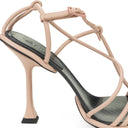 PINK STRAPLIGHT SANDAL À TALONS 110MM HEELS