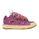 FUSCHIA CURB SNEAKERS