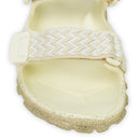 GOLD/BEIGE X SUICOKE WAVE CURB SANDALS