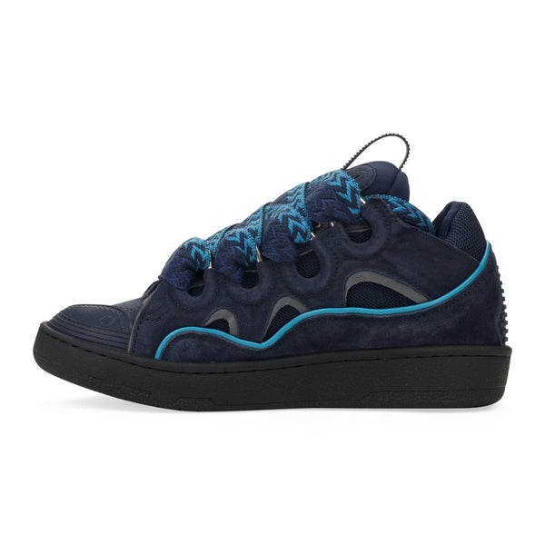 BLUE/GRAY CURB SNEAKERS