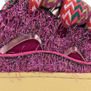 FUSCHIA CURB SNEAKERS
