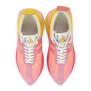 PINK/YELLOW BUMPR SNEAKERS