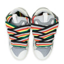 WHITE CURB LIGHT SNEAKERS