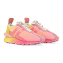 PINK/YELLOW BUMPR SNEAKERS