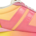 PINK/YELLOW BUMPR SNEAKERS