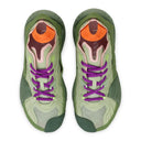 BROWN/GREEN FLASH-X SNEAKERS