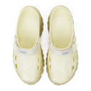 GOLD/BEIGE X SUICOKE MOK MOCASSINS CURB SLIDES