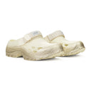 GOLD/BEIGE X SUICOKE MOK MOCASSINS CURB SLIDES
