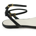 BLACK SANDALES BIJOUX MELODIE PUMPS