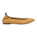 MAROON BALLERINE AVEC RAFIA FLATS