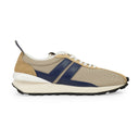 BEIGE/BLUE BUMPER SNEAKERS
