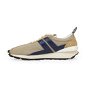 BEIGE/BLUE BUMPER SNEAKERS
