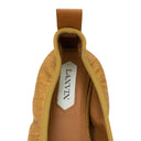 MAROON BALLERINE AVEC RAFIA FLATS