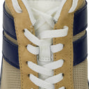 BEIGE/BLUE BUMPER SNEAKERS