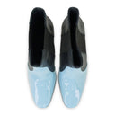 BLUE/BLUE M&E ANKLE BOOTS
