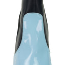 BLUE/BLUE M&E ANKLE BOOTS