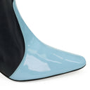 BLUE/BLUE M&E ANKLE BOOTS