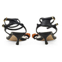 BLACK 45MM SWING SANDAL-MELODIE JEWEL PUMPS