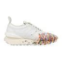 WHITE/MULTICOLOR BUMPER SNEAKERS