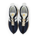 BLUE/WHITE RUNNING EN TISSU SNEAKERS
