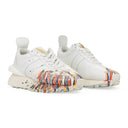 WHITE/MULTICOLOR BUMPER SNEAKERS