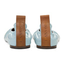 BLUE BALLERINE FLATS