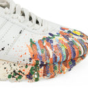 WHITE/MULTICOLOR BUMPER SNEAKERS