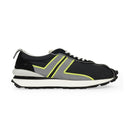 BLACK/SILVER BUMPR SNEAKERS