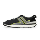 BLACK/SILVER BUMPR SNEAKERS