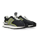 BLACK/SILVER BUMPR SNEAKERS