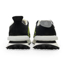 BLACK/SILVER BUMPR SNEAKERS