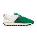 GREEN/WHITE BUMPR SNEAKERS