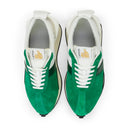 GREEN/WHITE BUMPR SNEAKERS