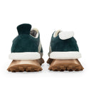 GREEN/WHITE BUMPR SNEAKERS