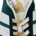 GREEN/WHITE BUMPR SNEAKERS