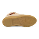 PINK/YELLOW CURB SNEAKERS