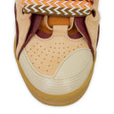 PINK/YELLOW CURB SNEAKERS