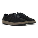 BLACK CLAY LOW TOP SNEAKERS