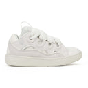 WHITE/WHITE CURB SNEAKERS